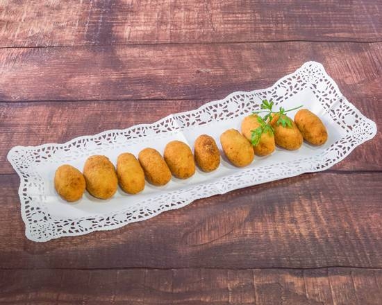 Cod Croquettes. Approximately 8 units.