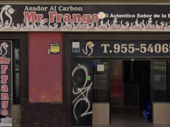 Fachada Asador Mr Frango Carretera de Carmona 54 Sevilla