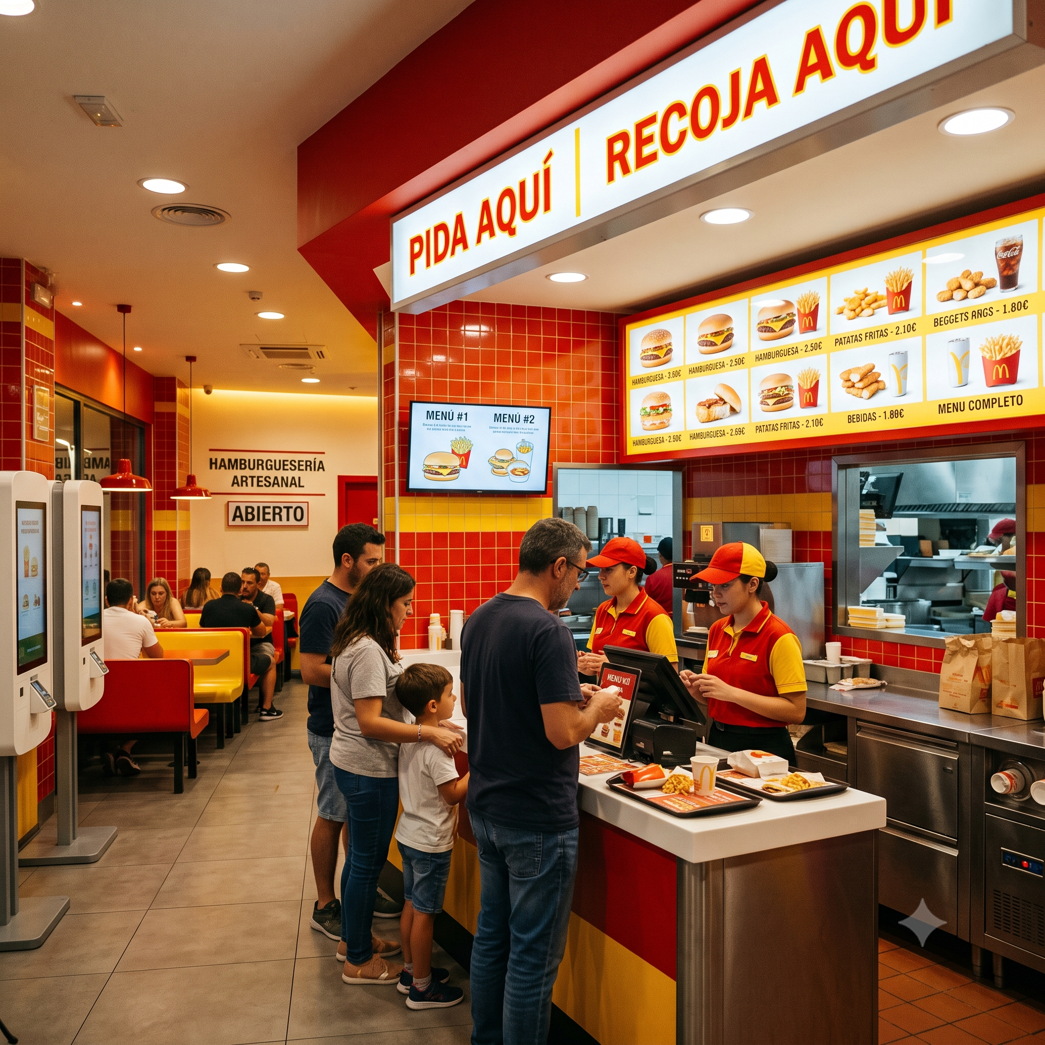 Burger restaurant