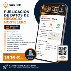 Suscripción mensual Bariko
