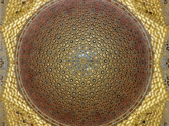 Detalle techo, Alcázar de Sevilla