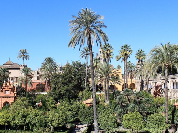 Jardín de las Damas, Alcázar de Sevilla