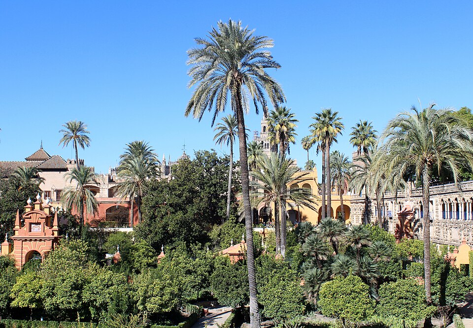 Jardín de las Damas, Alcázar de Sevilla
