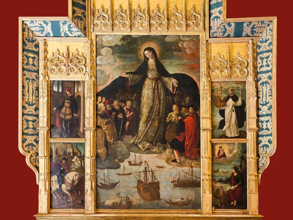Retablo Virgen de los Mareantes, , Alcázar de Sevilla